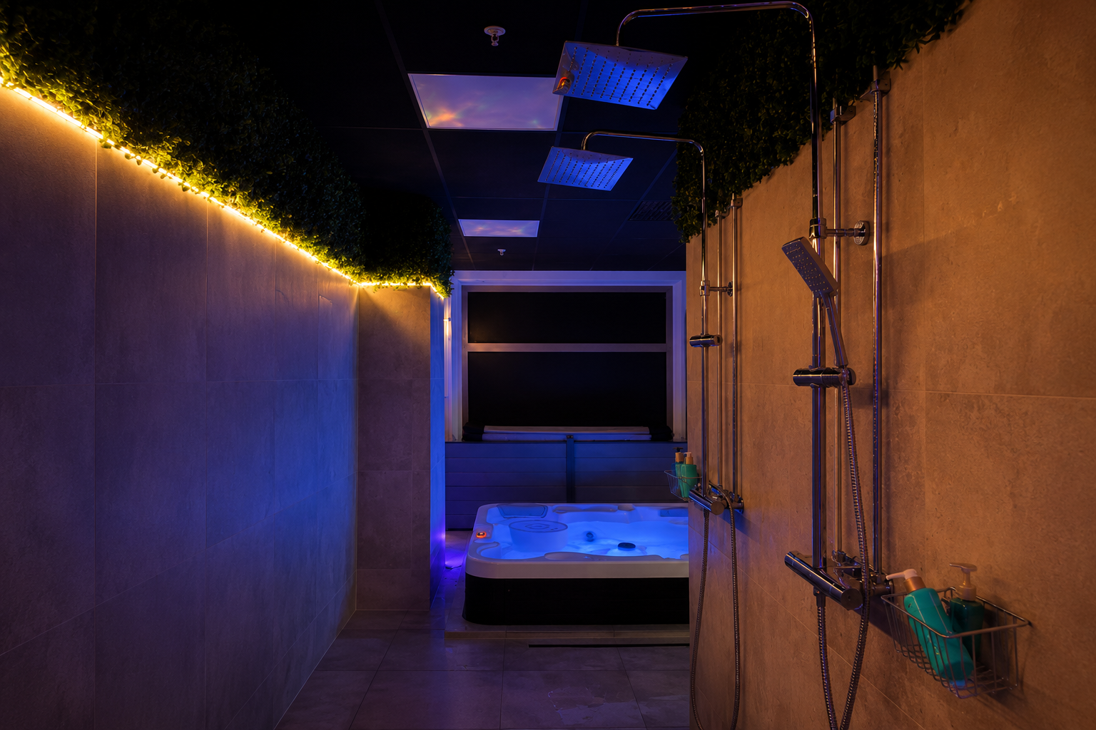 Miljöbild från uppdrag inom Jacuzzi